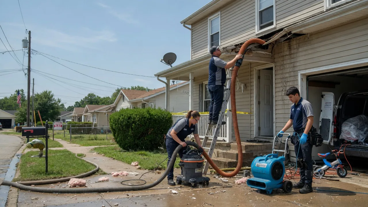 Water Damage Restoration in Lotus, CA near me
